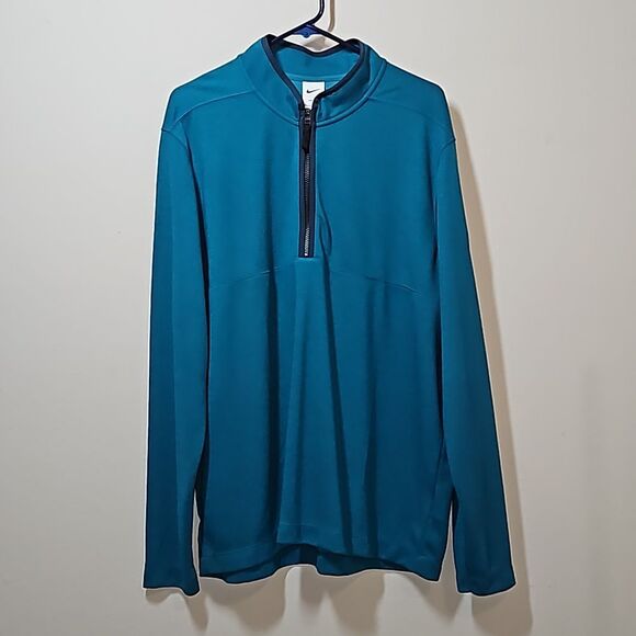 Nike size XL Teal Pullover Shirt - Picture 1 of 7